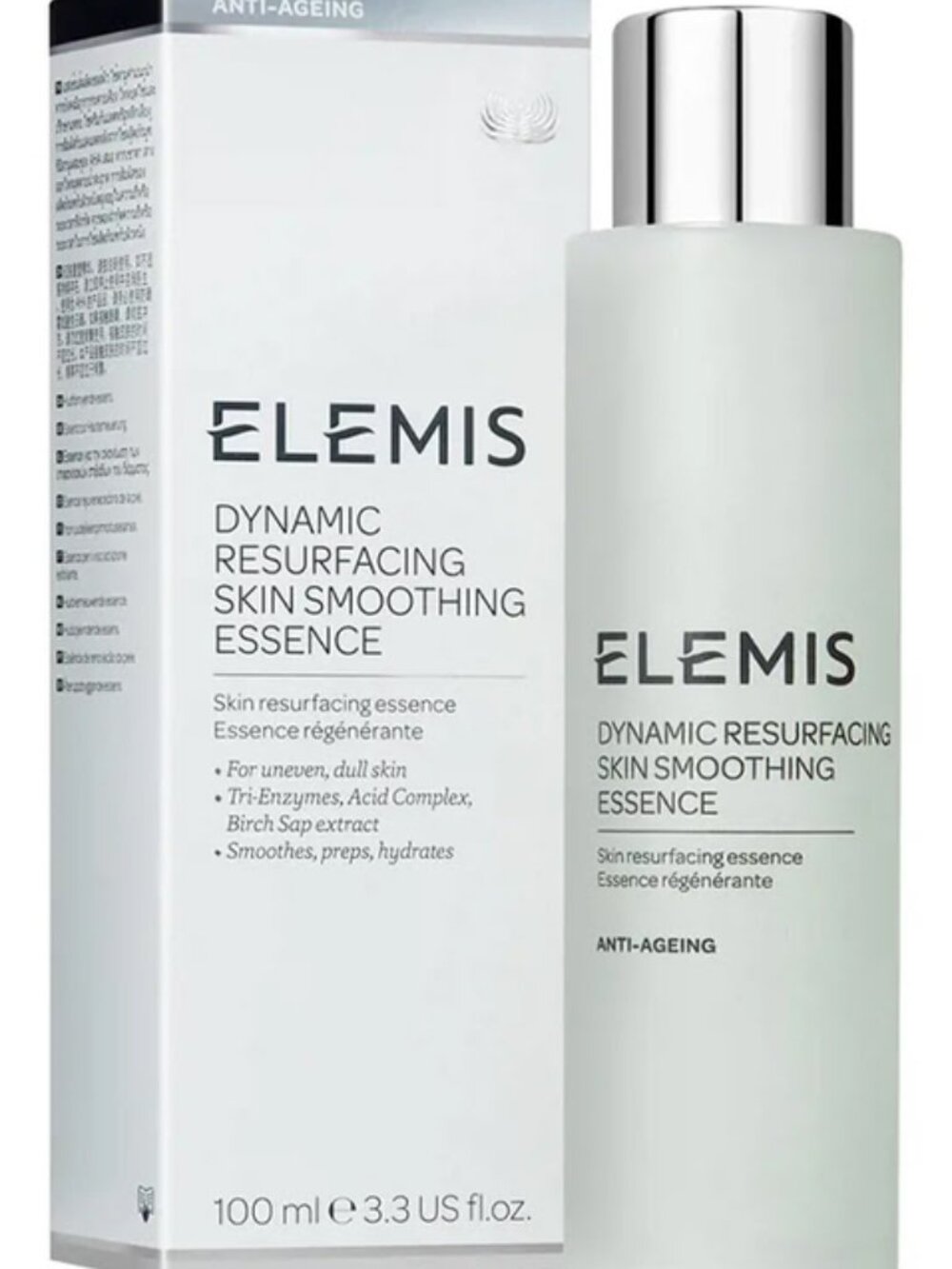 ELEMIS Dynamic Resurfacing Skin Smoothing Essence - 100ml/ 3.3 fl oz "Brand New